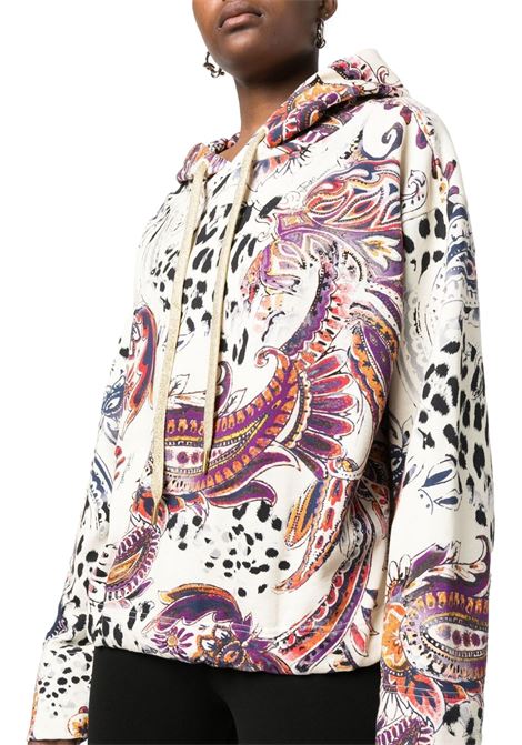 Felpa con stampa paisley JUST CAVALLI | Felpe | S02GU0146 N25241102S